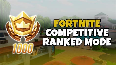 competitive matchmaking fortnite